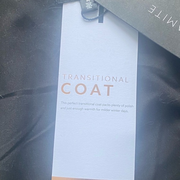 Dynamite Heather Gray Coat Medium NWT - Picture 7 of 14